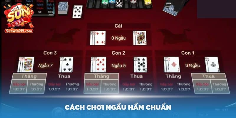 Chiến thuật chơi bài ngầu hầm giúp bạn thắng lớn